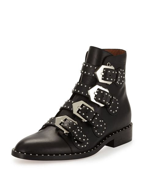 boots cloutees givenchy|Givenchy ankle boots.